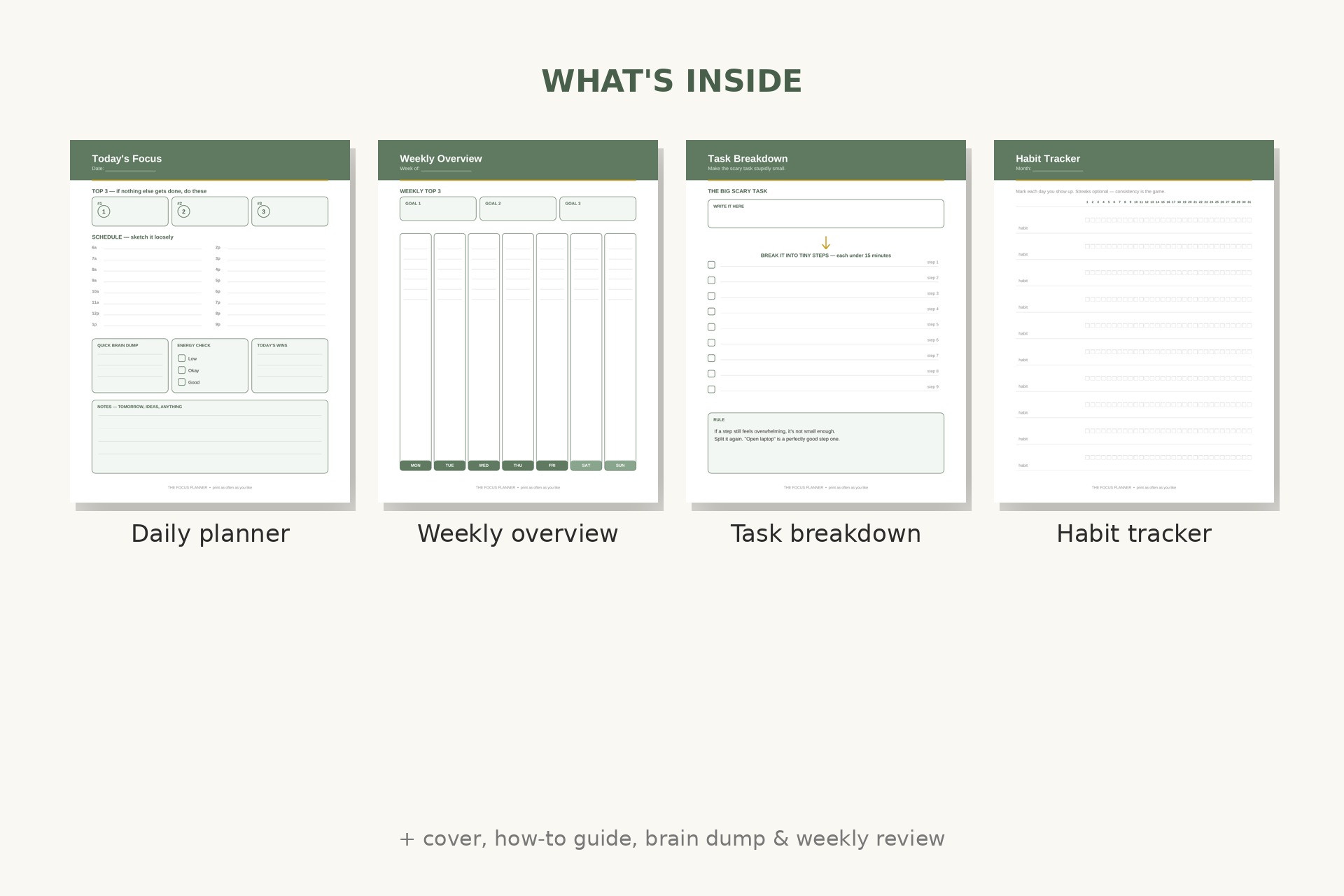 The Focus Planner — photo 2