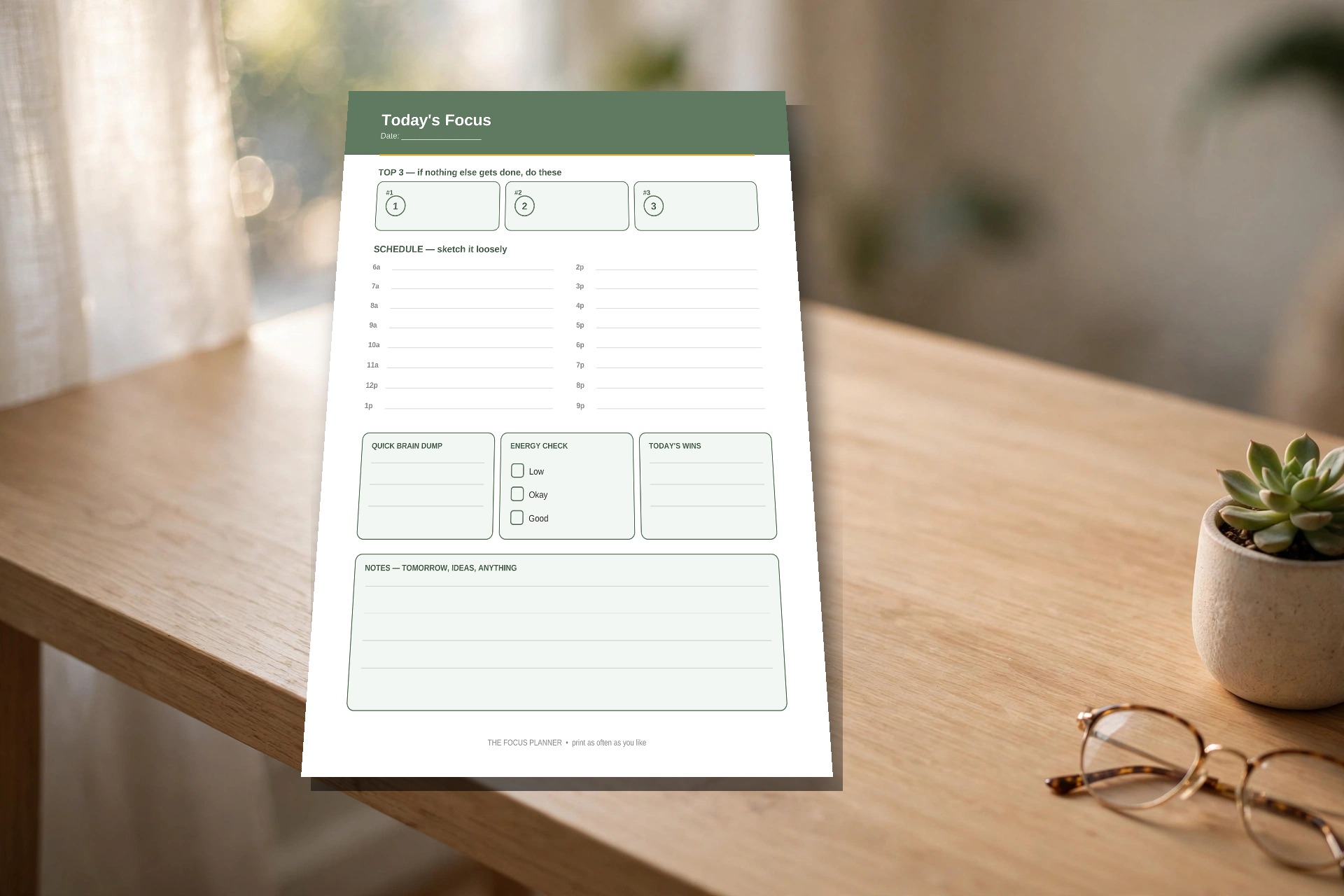 The Focus Planner — photo 3
