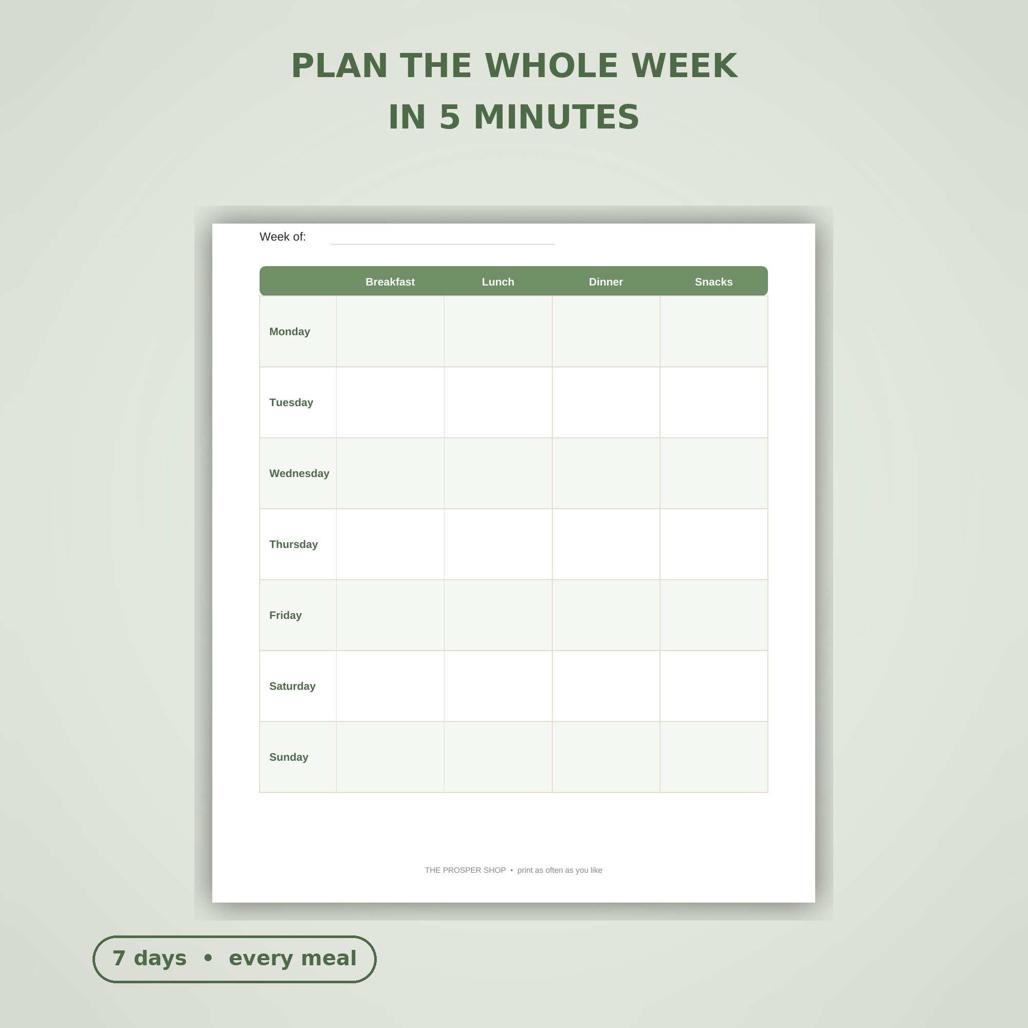 Kitchen Quest Meal Planning Bundle — photo 2