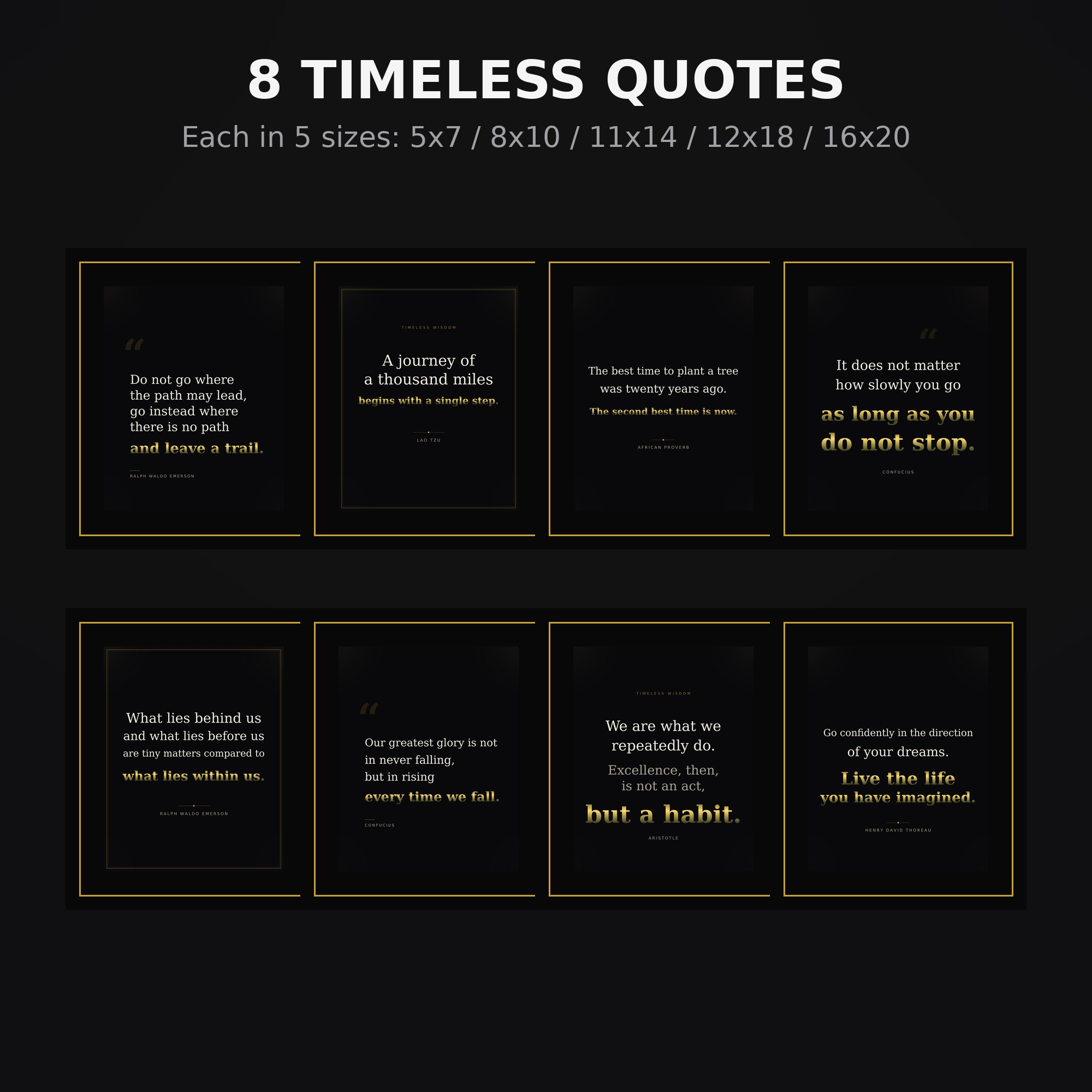 Inspirational Wall Art Set — photo 4